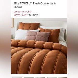 West Elm King Size comforter in original packaging. Brand new